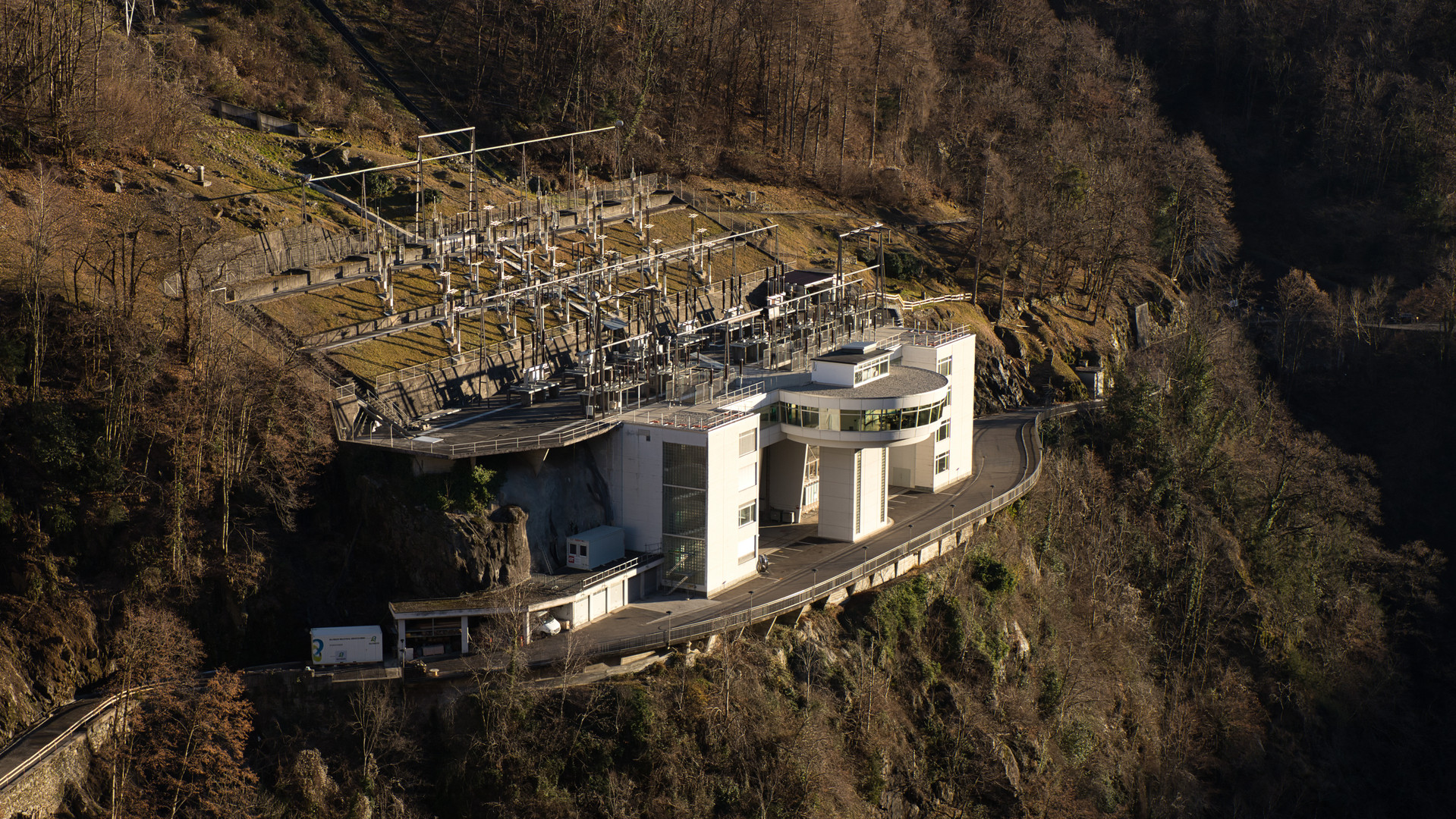 Die Zentrale des Kraftwerkes Verzasca