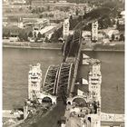 Die zerstörte Kölner Hohenzollernbrücke ...