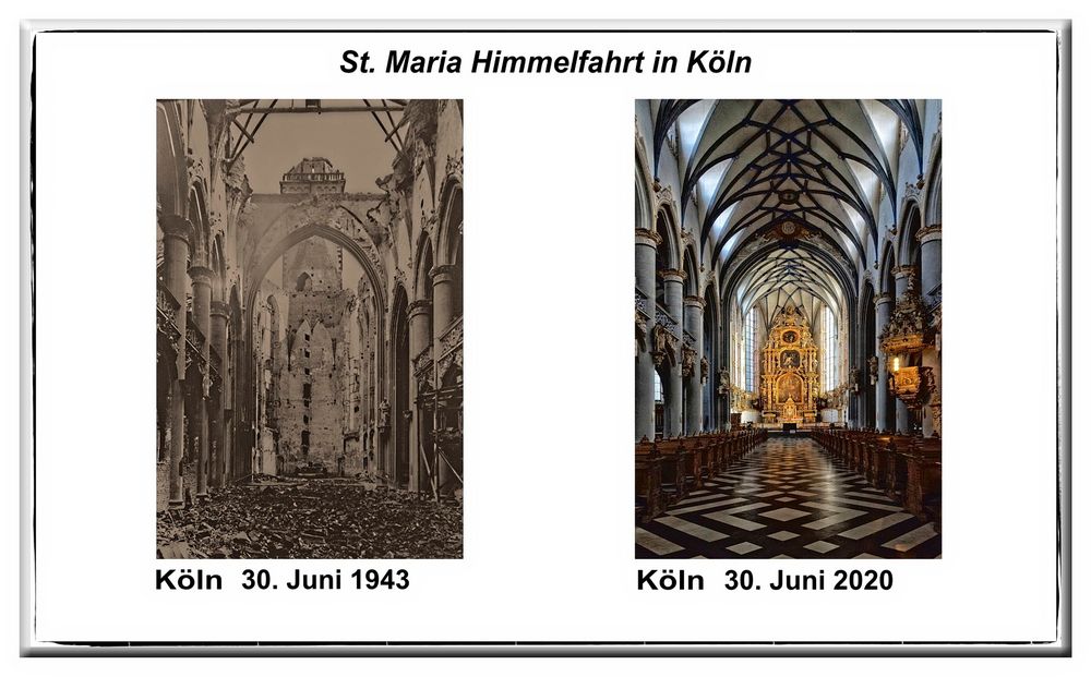 Die Zerstörung von St. Maria Himmelfahrt