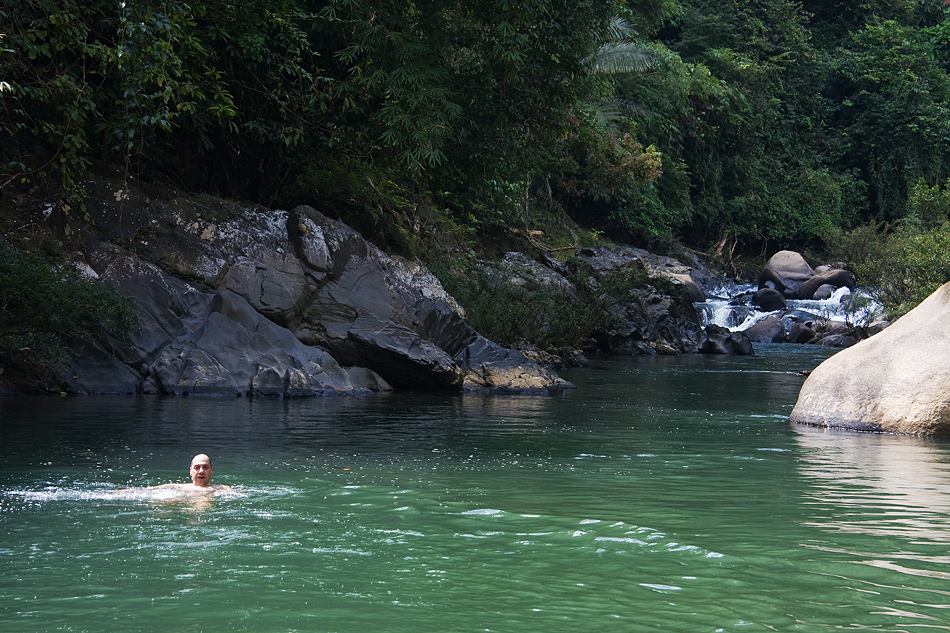 die Zierde und der Wasserfall