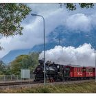 Die Zillertalbahn bei der Station Rotholz