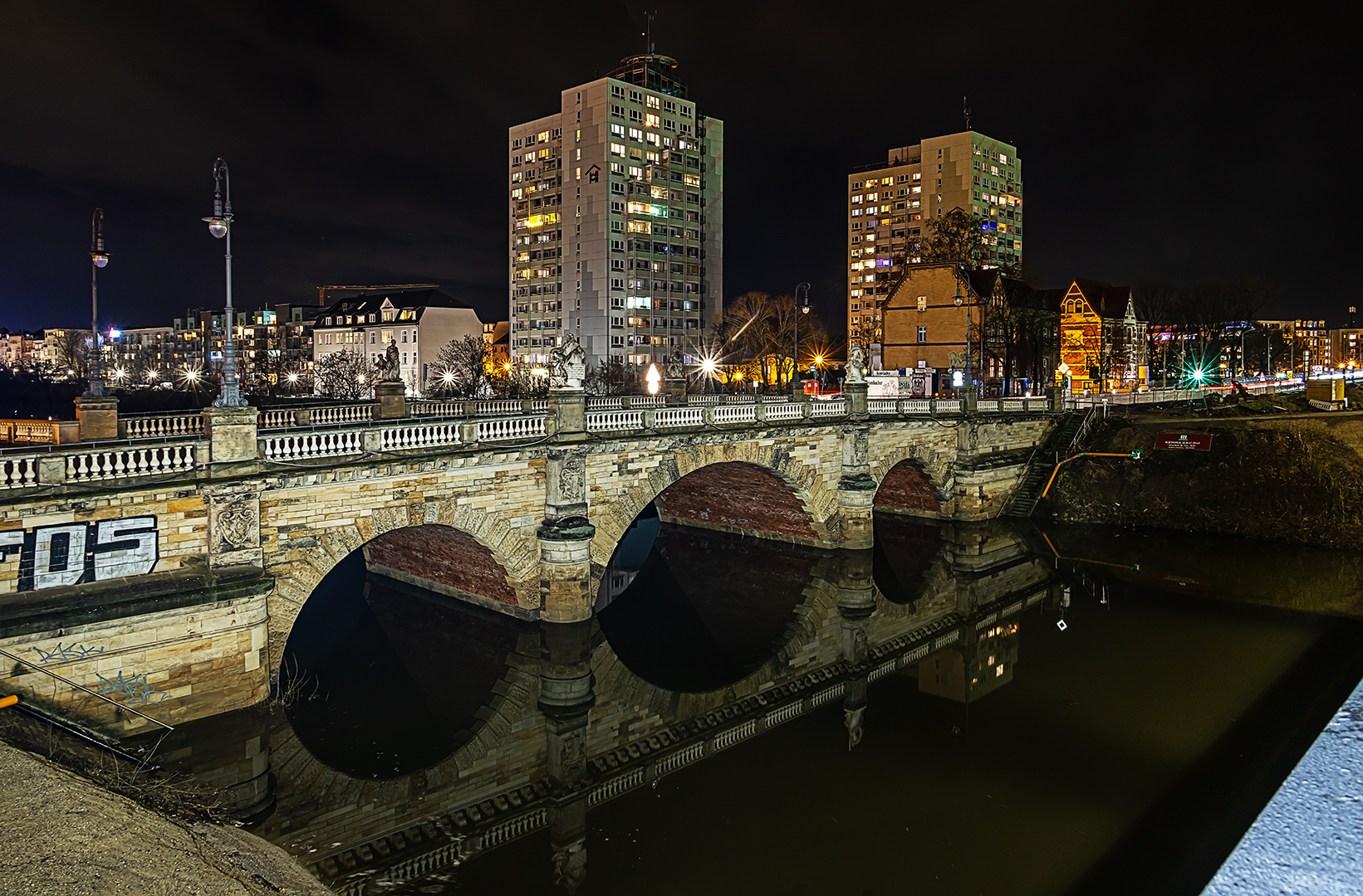 Die Zollbrücke...