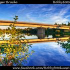 Die Zubringerbrücke...