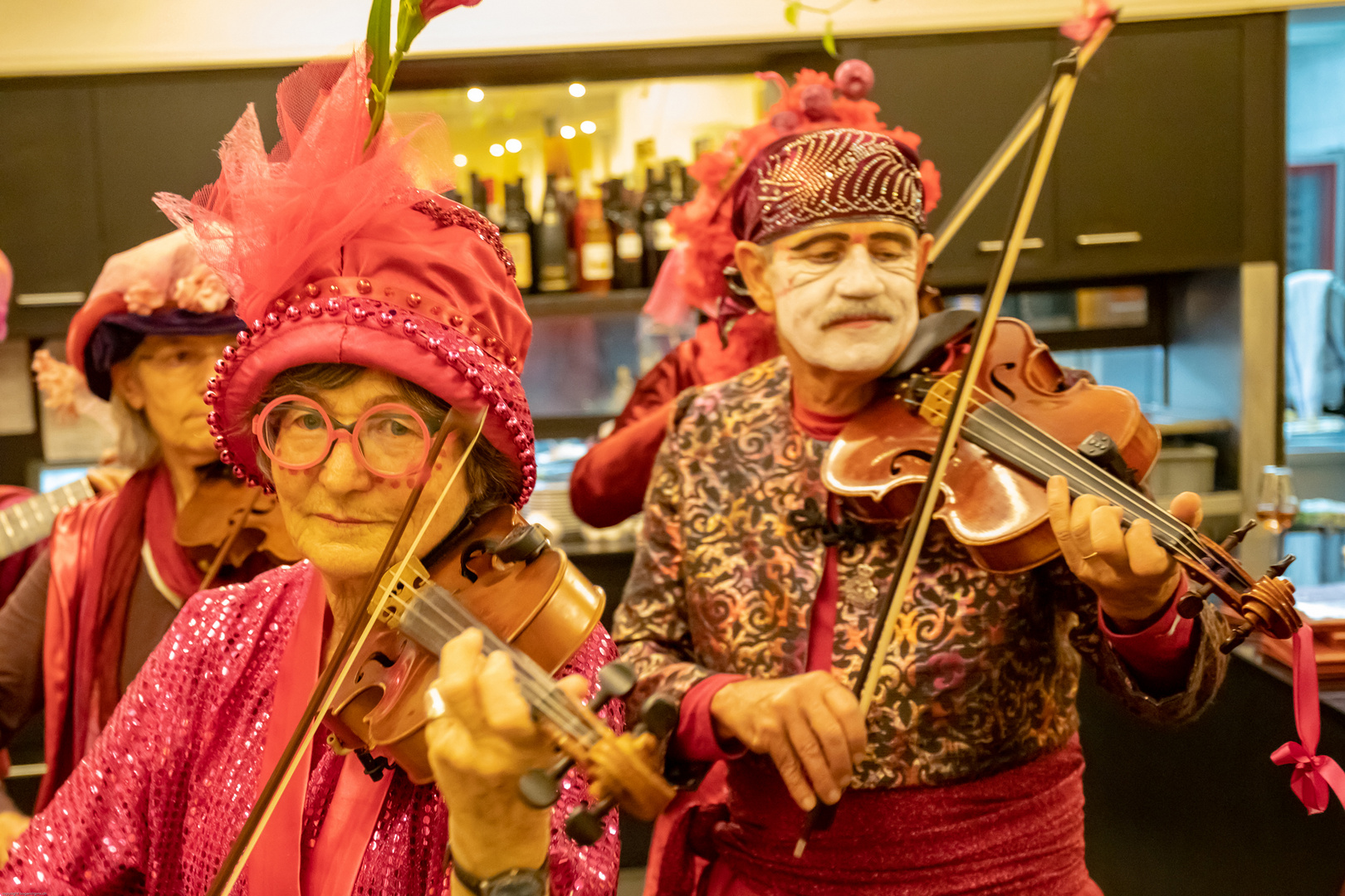 Die Zürcher an der Berner Fasnacht ....