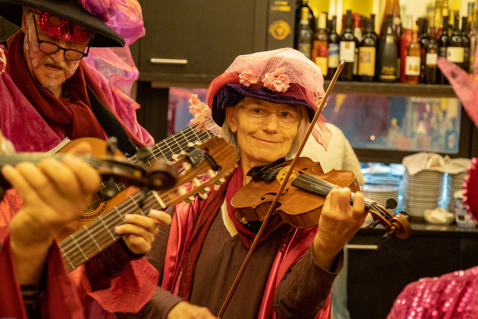 Die Zürcher an der Berner Fasnacht ....