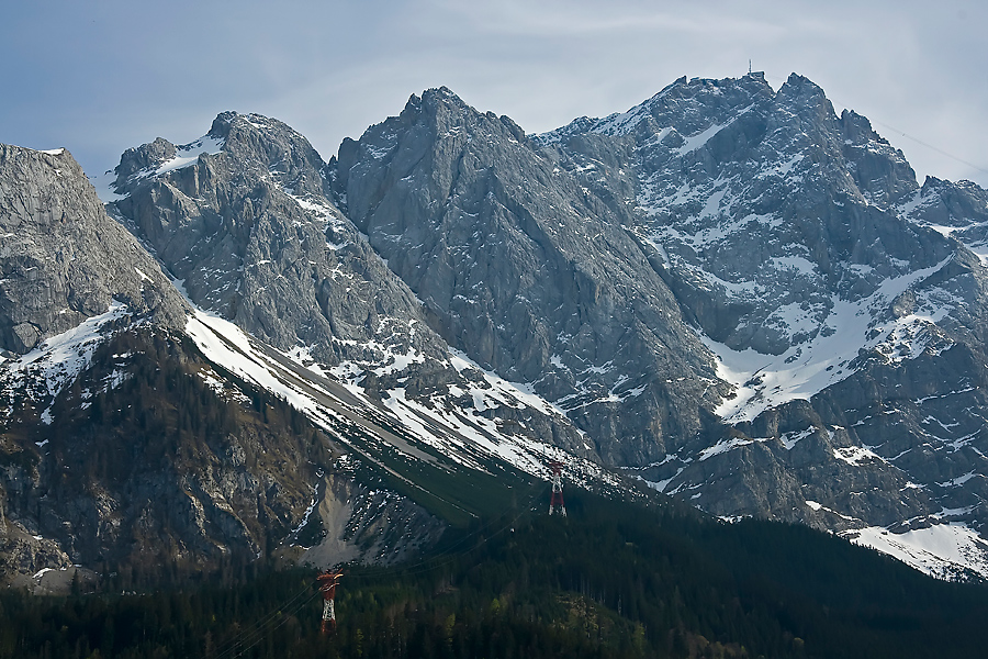 Die Zugspitze...