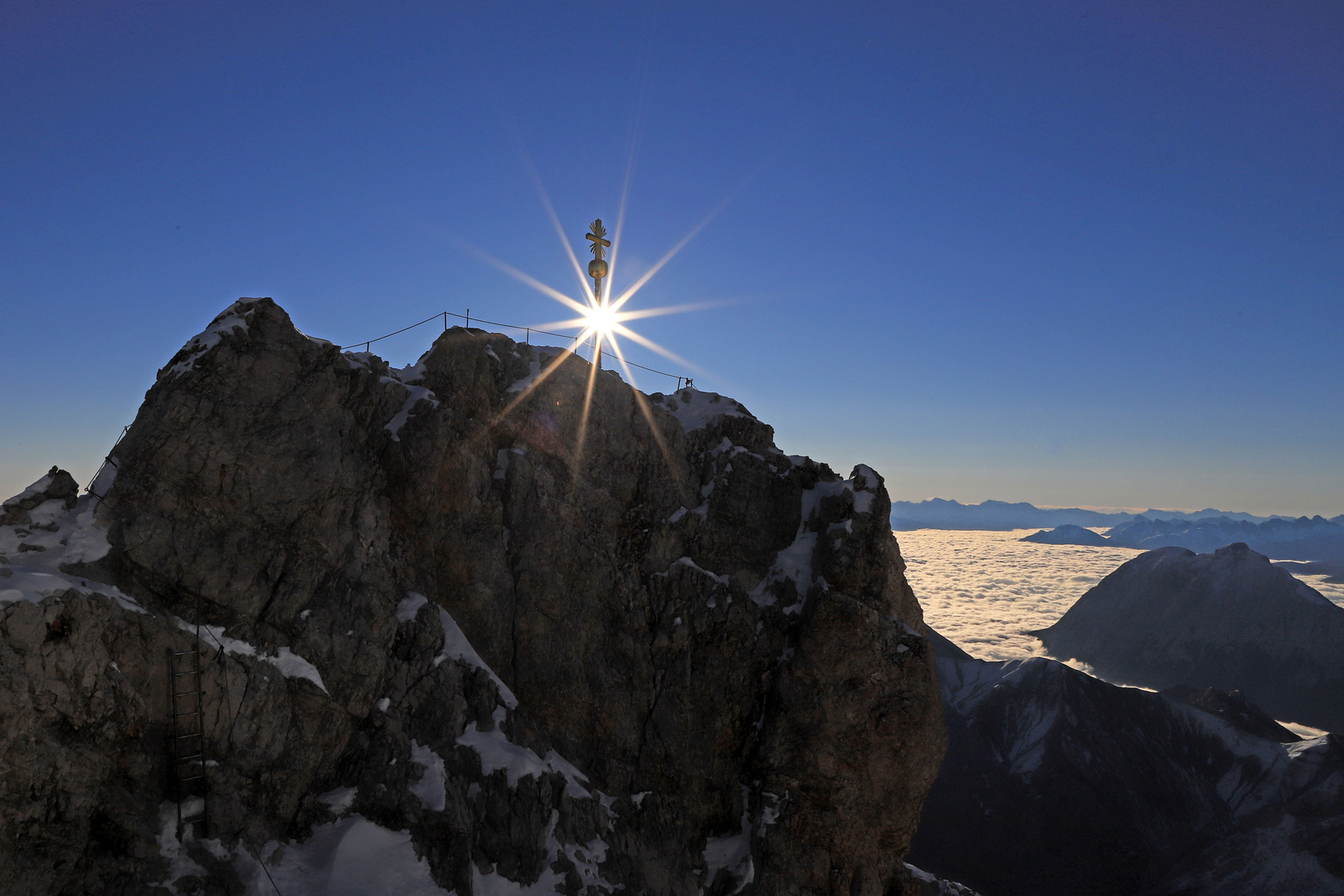 Die Zugspitze...