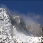 Die Zugspitze heute mittag