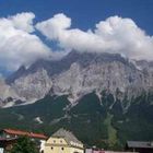 Die Zugspitze - leider in den Wolken ;-)