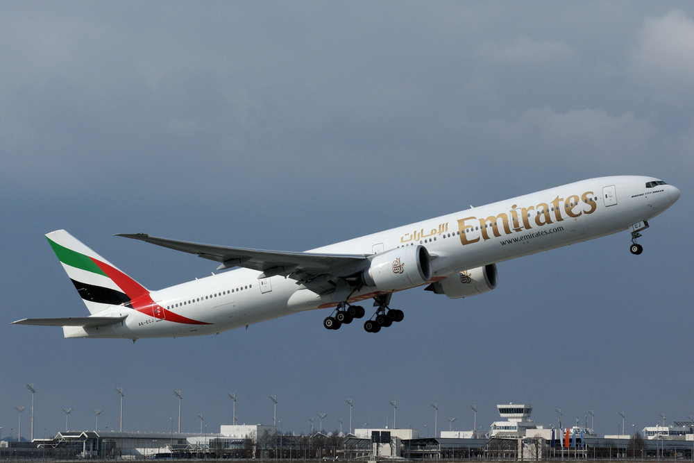 Die zunächst letzte 773 von Emirates in MUC ... :'-(