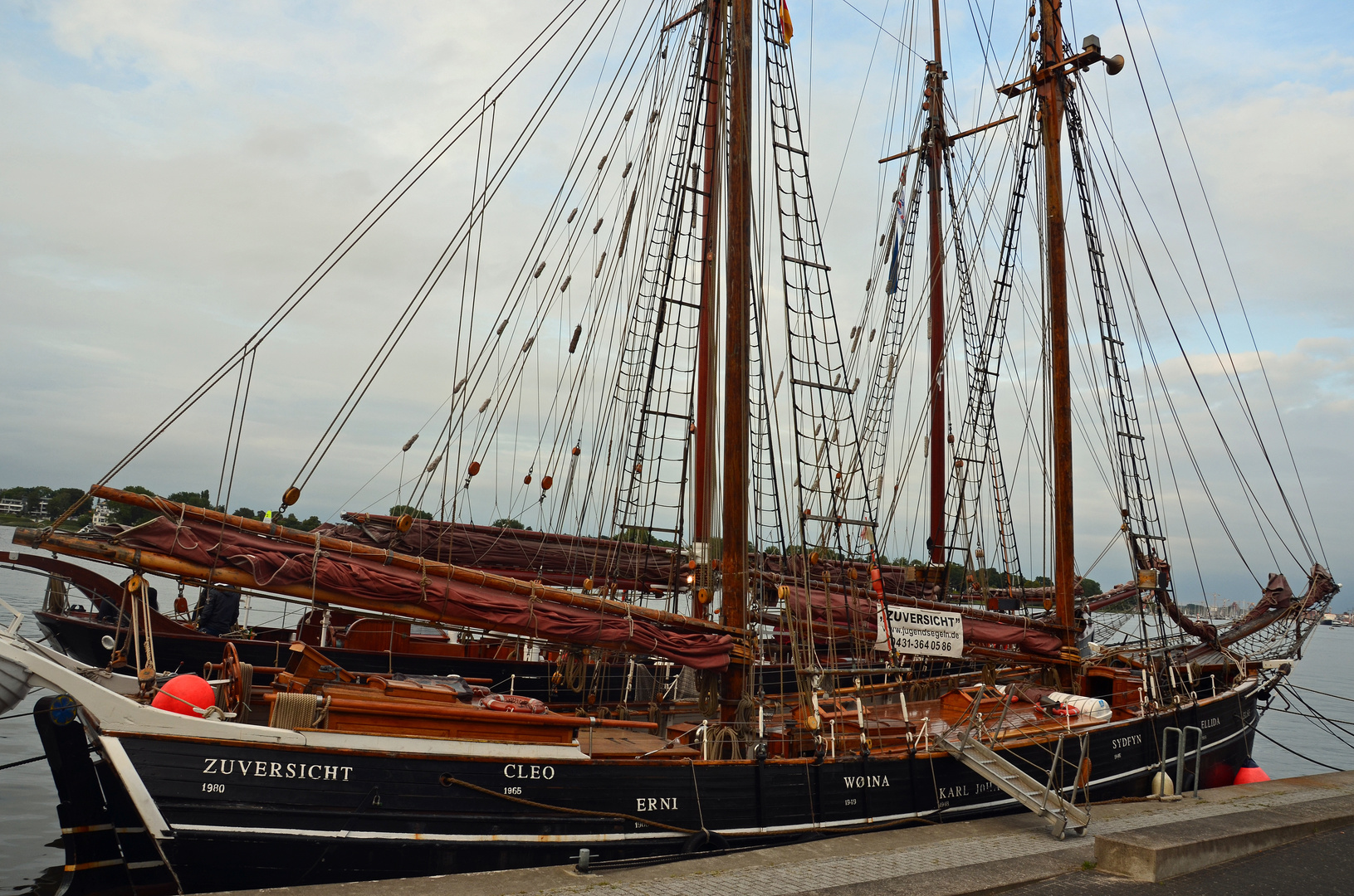 Die "Zuversicht" zur Hanse Sail 2016 in Rostock