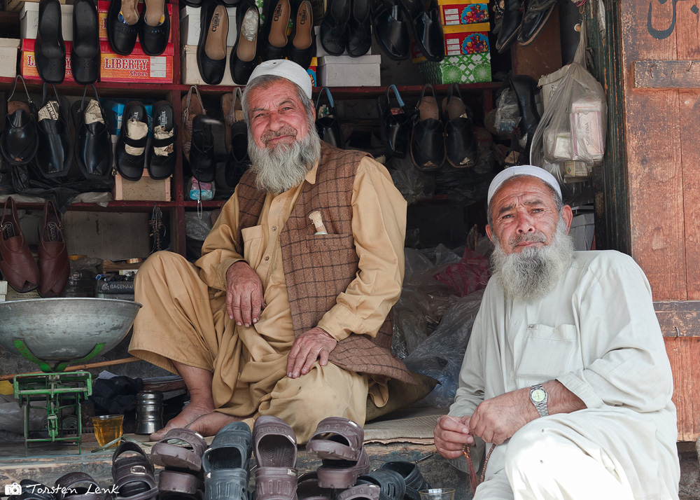 Die zwei Hadji vom Markt in Chilas