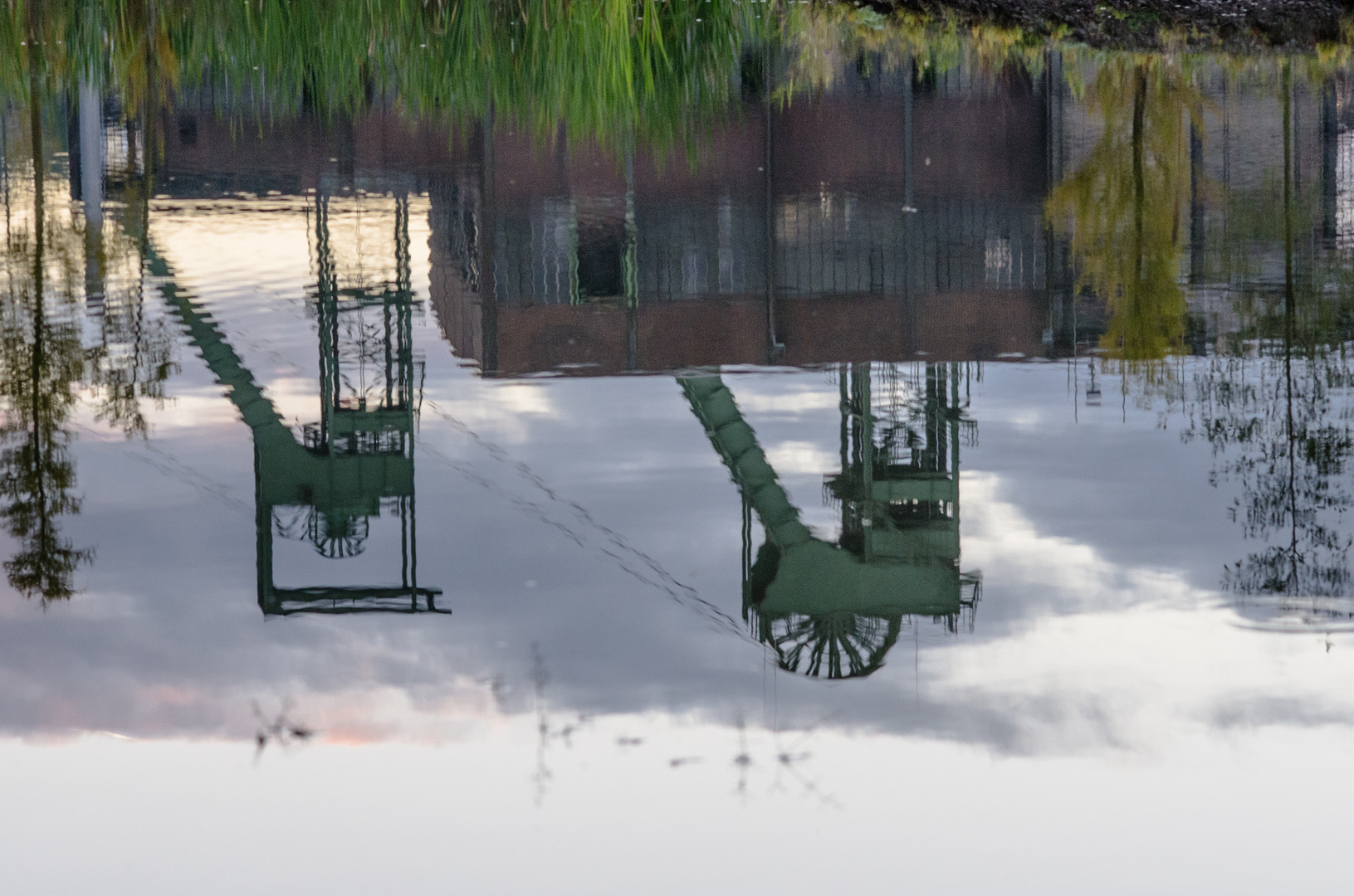 Die Zwei in den Wassergärten Landsweiler-Reden