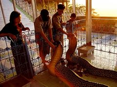 Die Zwei-Schlangen-Pagode auf dem Mandalay Hill