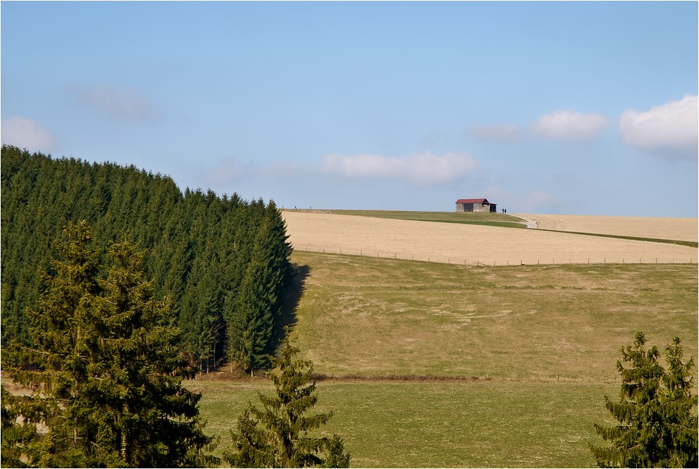 Die zwei Spaziergänger ...