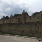 Die zweite Befestigungsmauer von Carcassonne