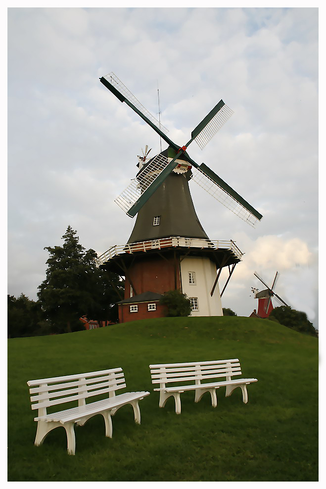 Die Zwillingsmühlen in Greetsiel