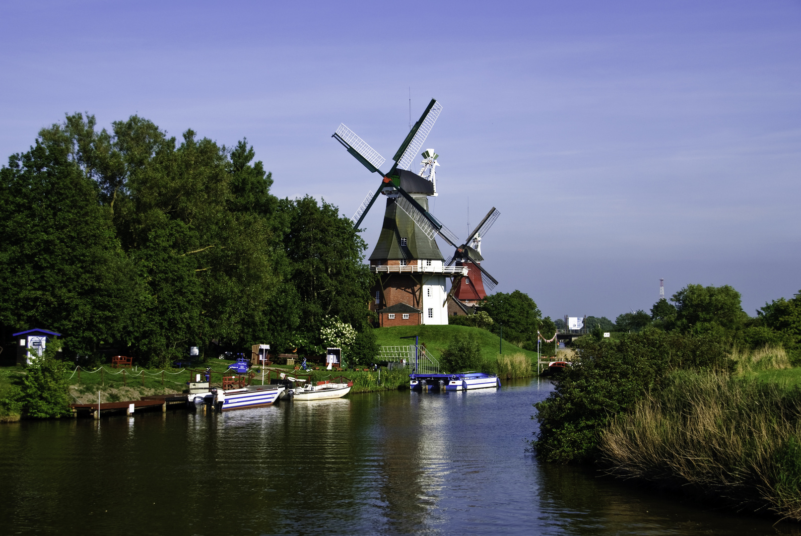 Die Zwillingsmühlen in Greetsiel