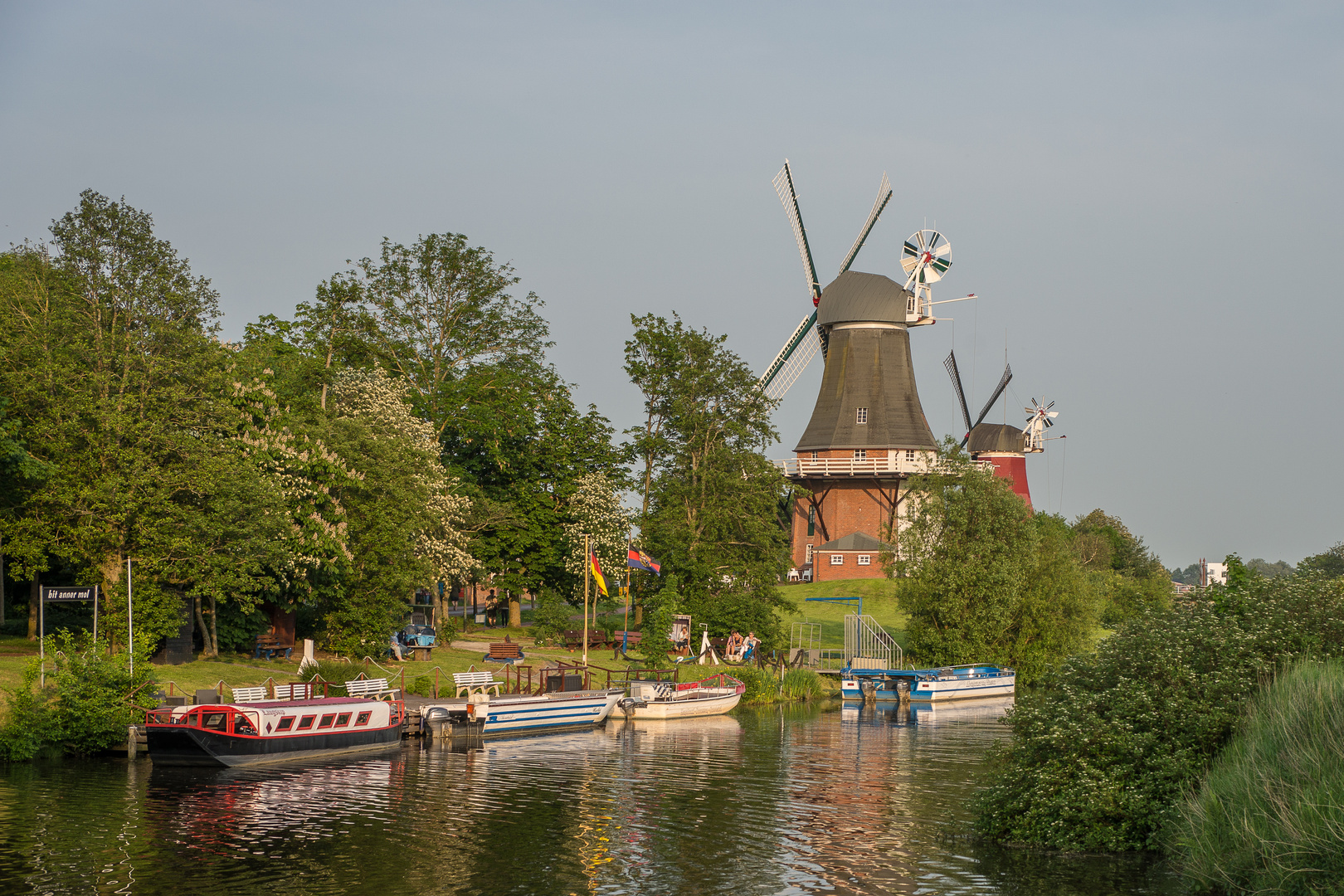 Die Zwillingsmühlen von Greetsiel