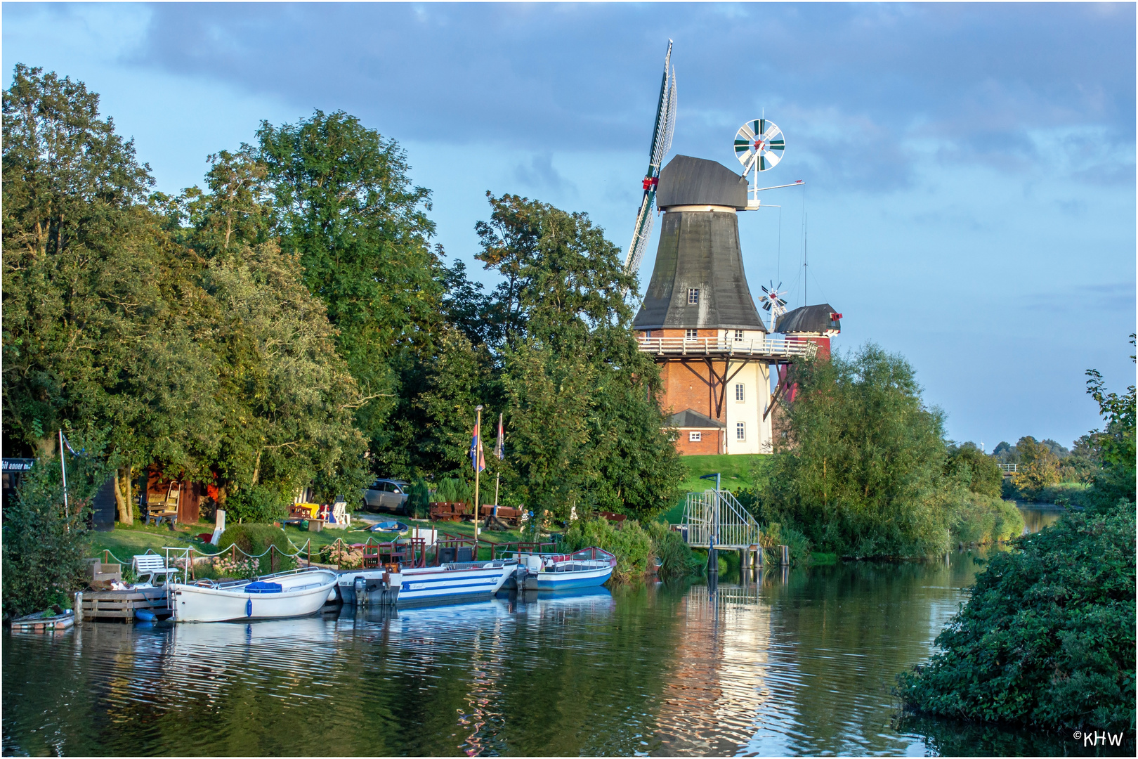 Die Zwillingsmühlen von Greetsiel