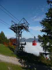 Die Zwölferhornbahn bei St. Gilgen