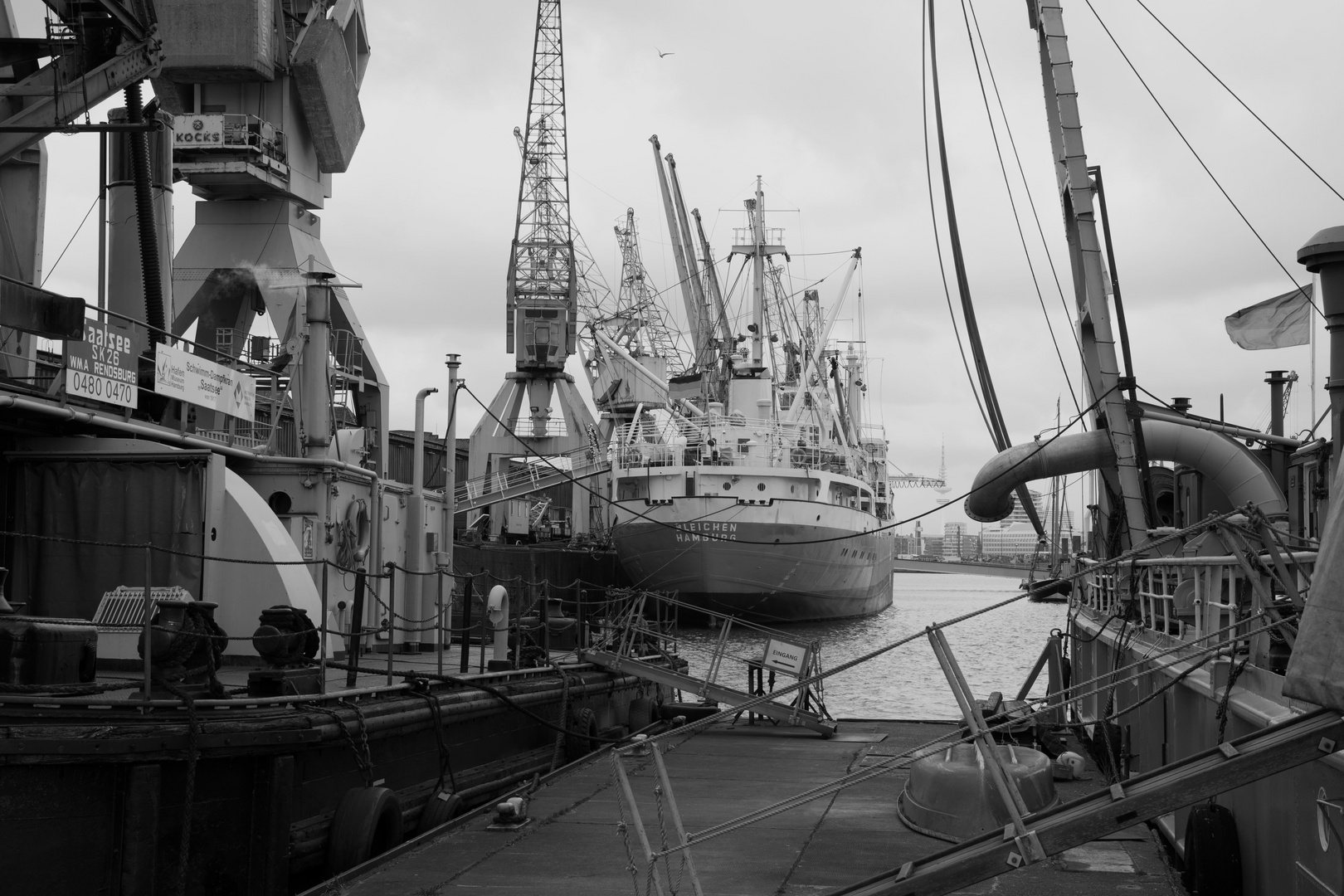 Die"Bleichen" im Museumshafen