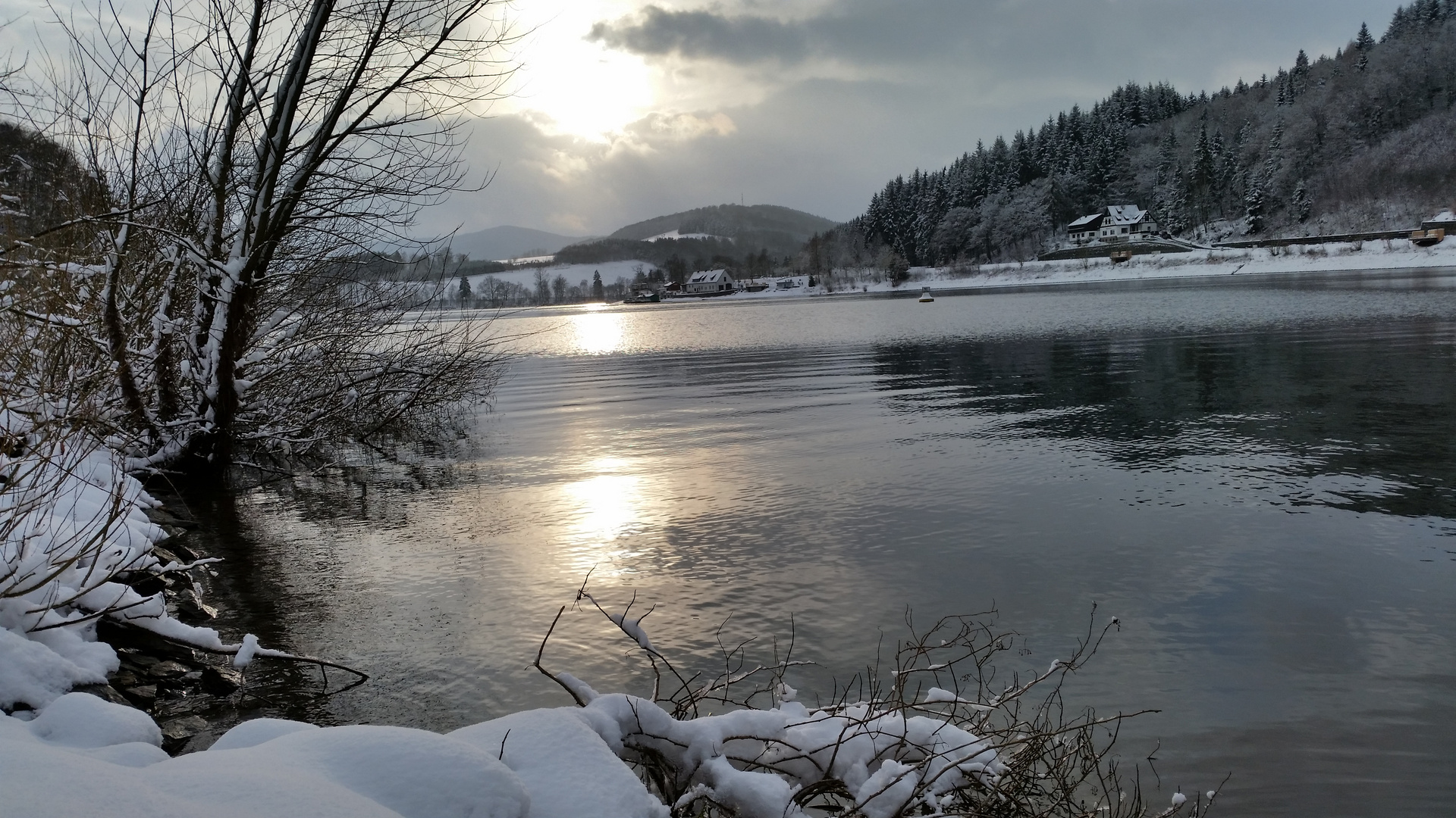 Diemelsee im Winter