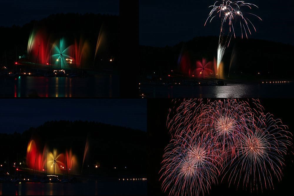 ~ Diemelsee in Flammen ~Collage ~