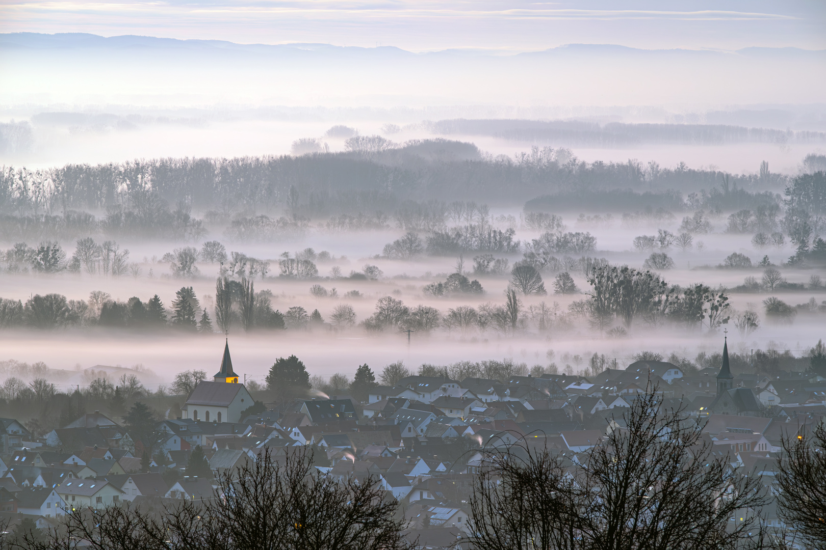 Dienheim am Morgen