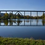 Dienstag ist Spiegeltag 13.04.2021  ICE Brücke über die Fulda