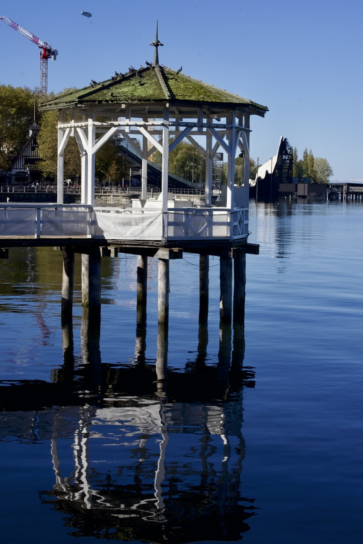 Dienstag ist Spiegeltag 20.12.2022  Bodensee in Bregenz