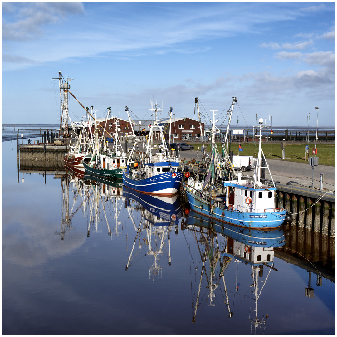 Dienstag ist Spiegeltag - Hafen Accumersiel / Dornumersiel