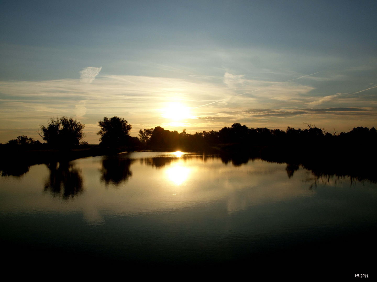 Dienstag ist Spiegeltag - Morgens auf der havel #3