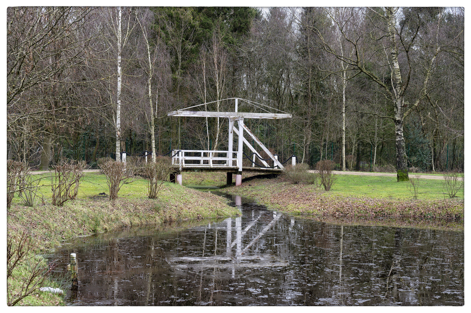 Dienstag ist Spiegeltag - nix los im Park