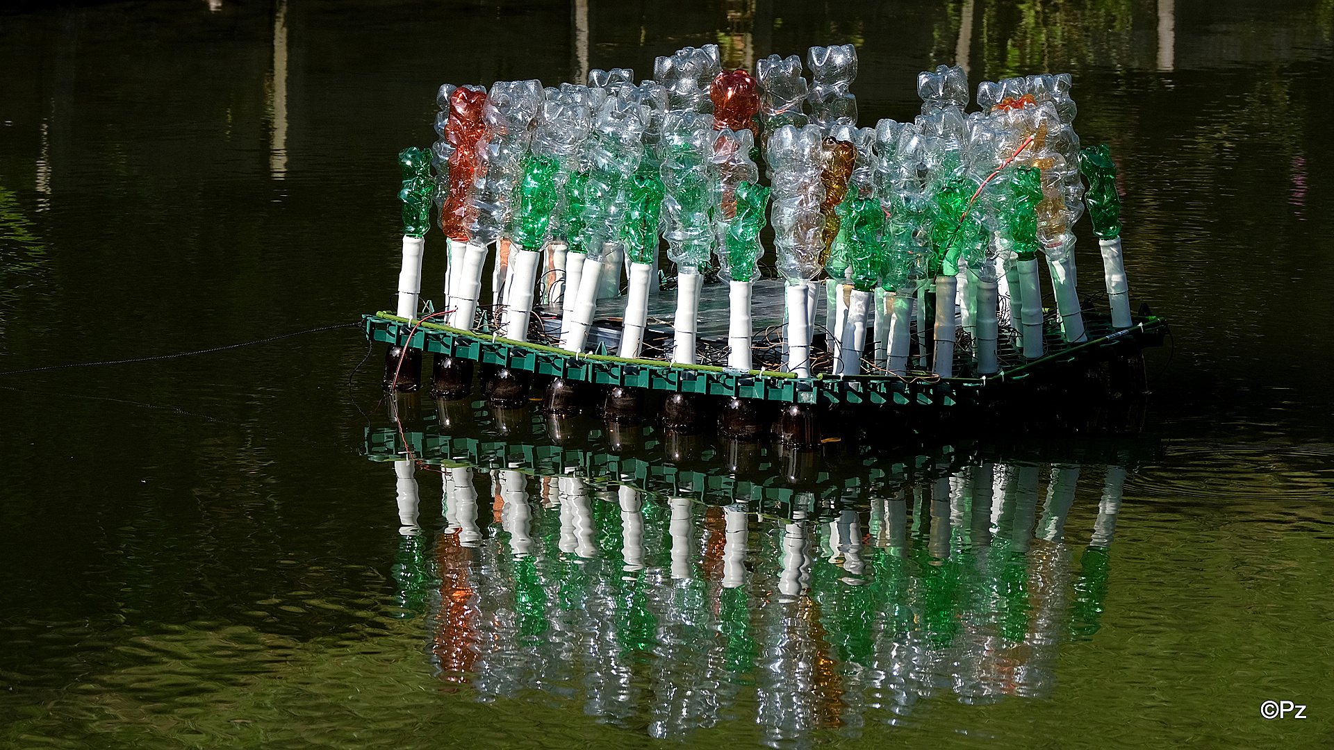 Dienstag ist Spiegeltag: Schloss Dyck: "Quantum Flowers" ...