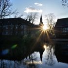 Dienstag ist Spiegeltag: Schloss Wissen mit Wassermühle