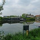 Dienstag-Spiegeltag ....Angler in Kinderdjik / Holland