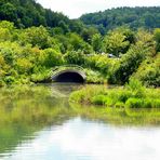 Dienstag -Spiegeltag ...die kleine Brücke..