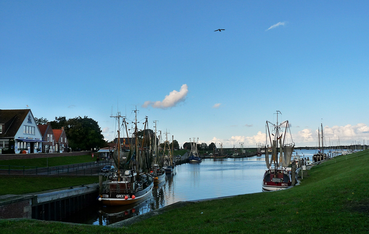 Dienstag -Spiegeltag -kleiner Hafen