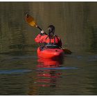 Dienstag Spiegeltag- Paddeln im Stausee