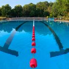 Dienstschluss im Freibad 