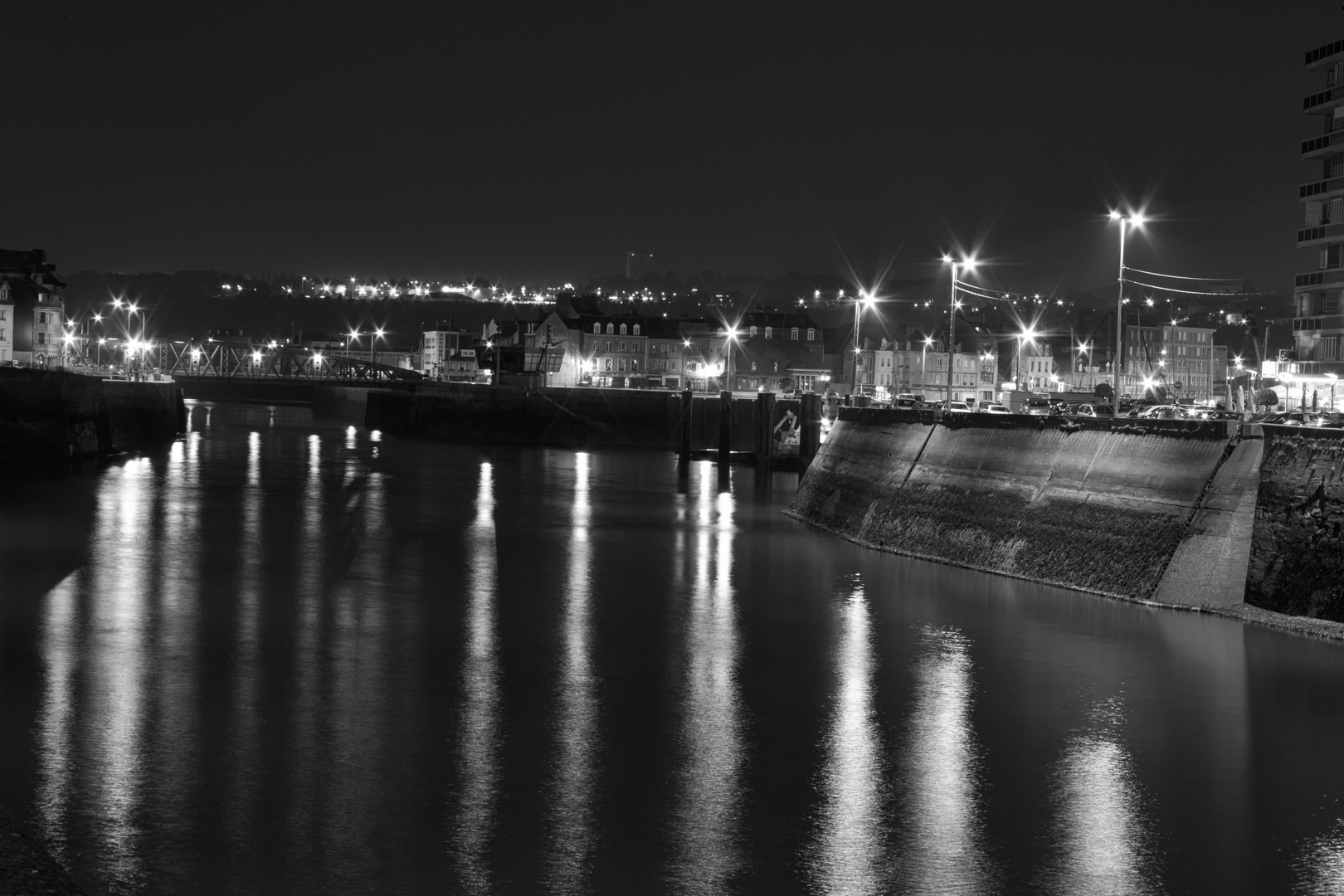 Dieppe bei Nacht