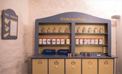 Diese alte Kinderapotheke...