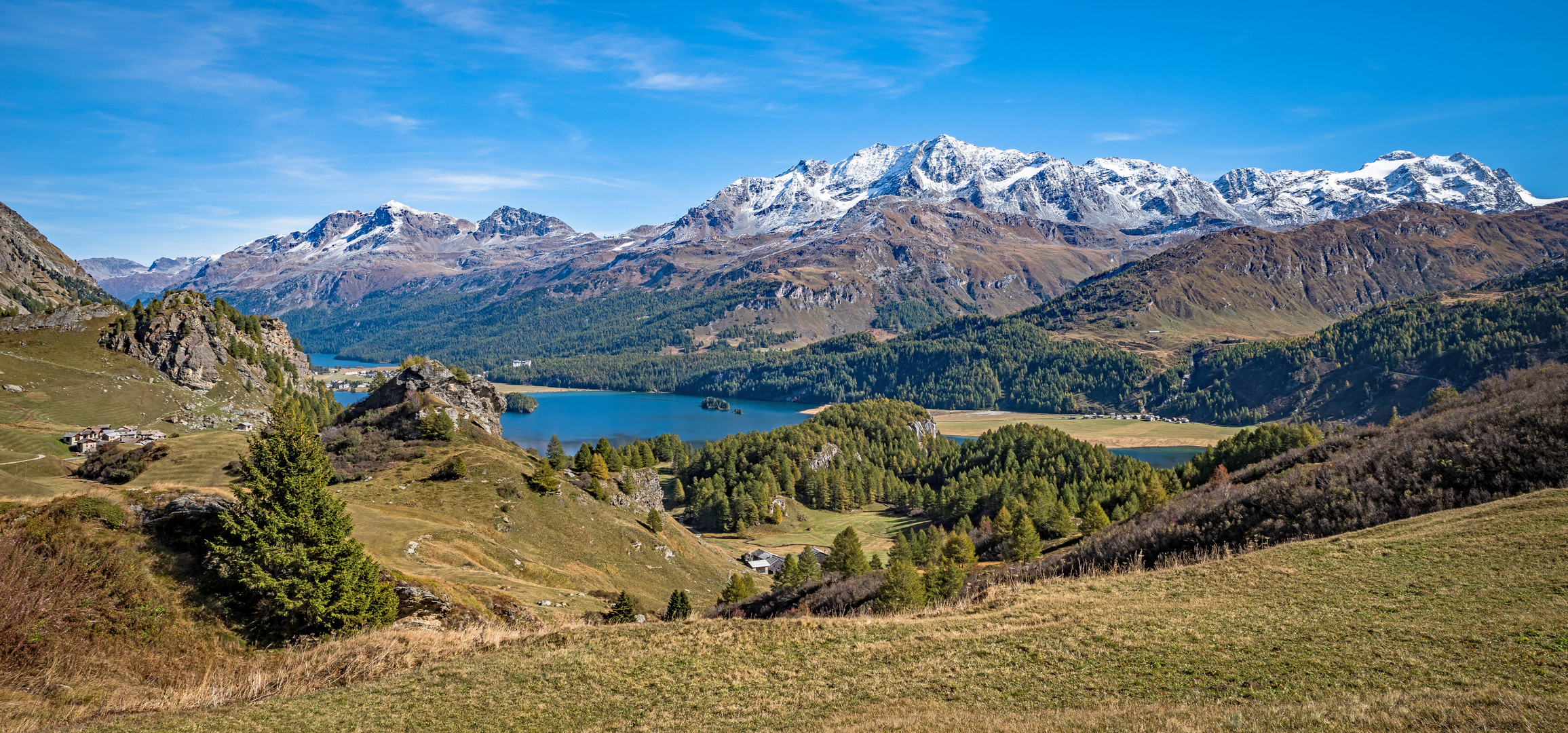 Diese Berge. Diese Seen. Dieses Licht. Das Engadin