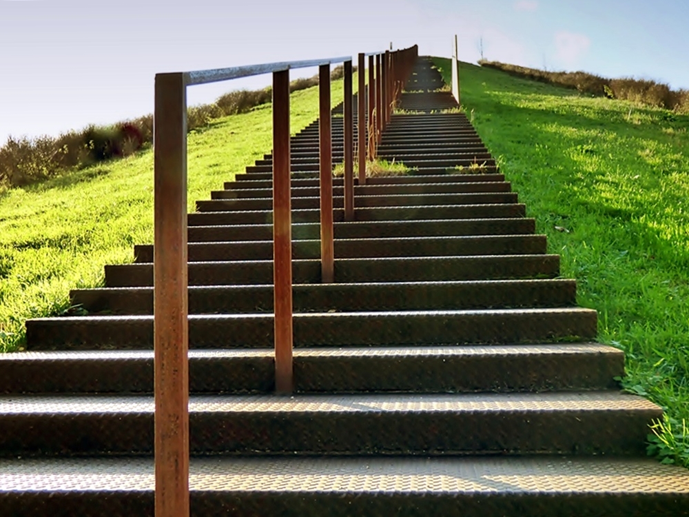 Diese endlose Treppe . . .