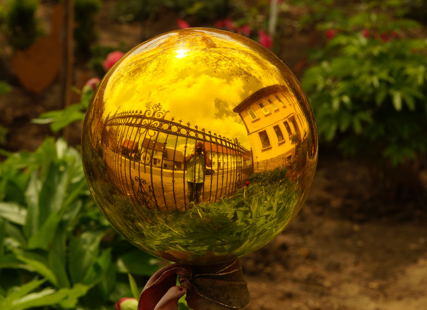 Diese Gartenkugel… Foto & Bild spezial, licht