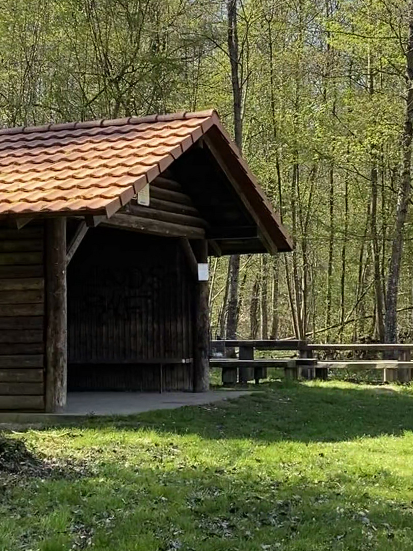 Diese Hütte des Alb Vereins 
