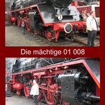 Diese Lok hat Treibräder mit 2 Meter Durchmesser !!!