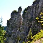 Diese seltsam geformten Felsen …