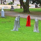 Diese Skulpturengruppe stand vor dem Stift in Millstatt